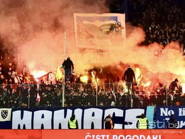Sarajevski derbi ponovo donio tenzije između navijačkih grupa
