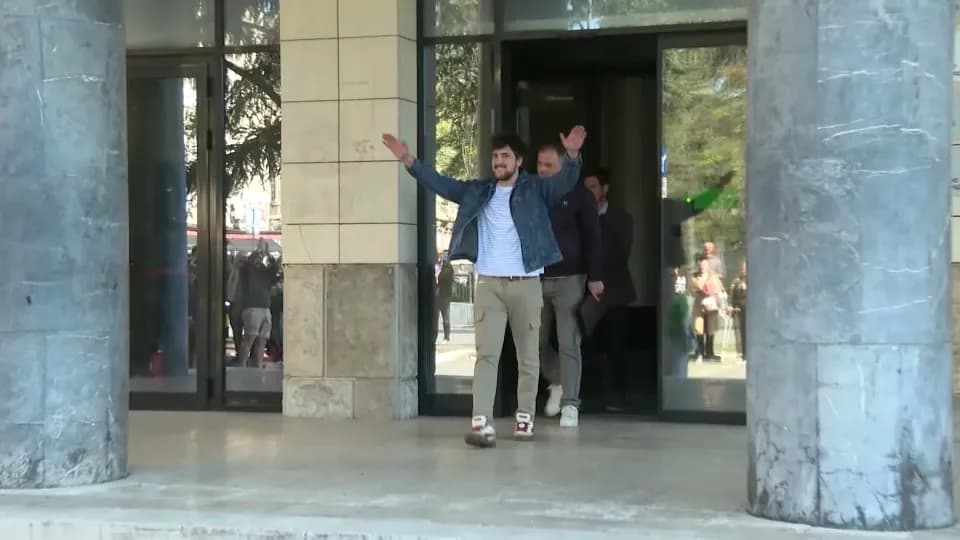 Student Matija Milićević pušten iz pritvora nakon podrške kolega