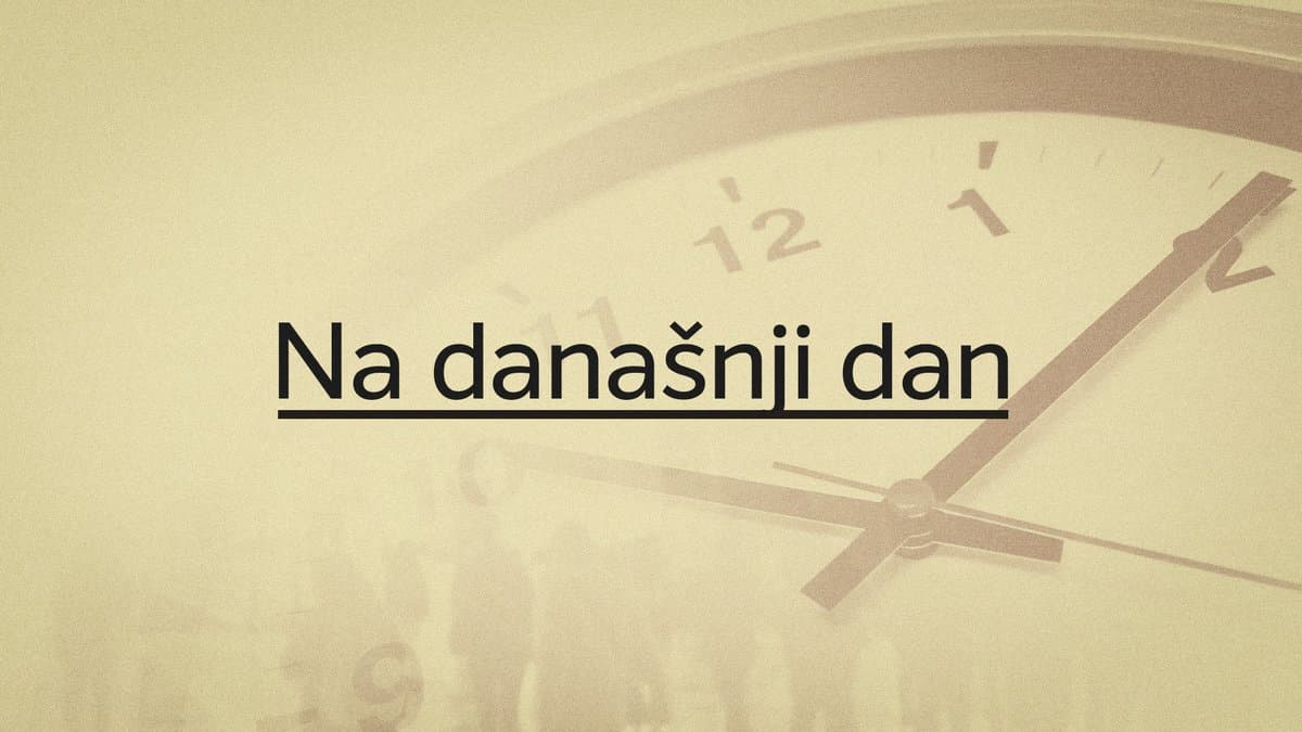 Na današnji dan: Smrt novinara Dimitrija Davidovića i drugi značajni događaji